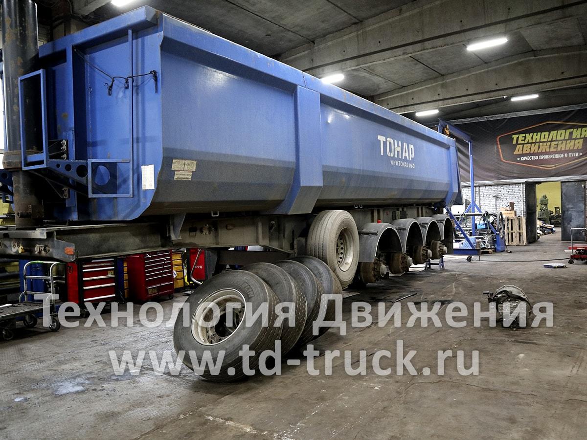 Ремонт четырехостного ТОНАРа Ремонт четырехостного ТОНАРа