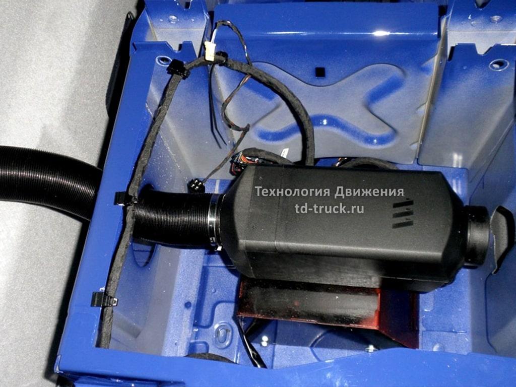 Установка автономного отопителя Установка автономного отопителя