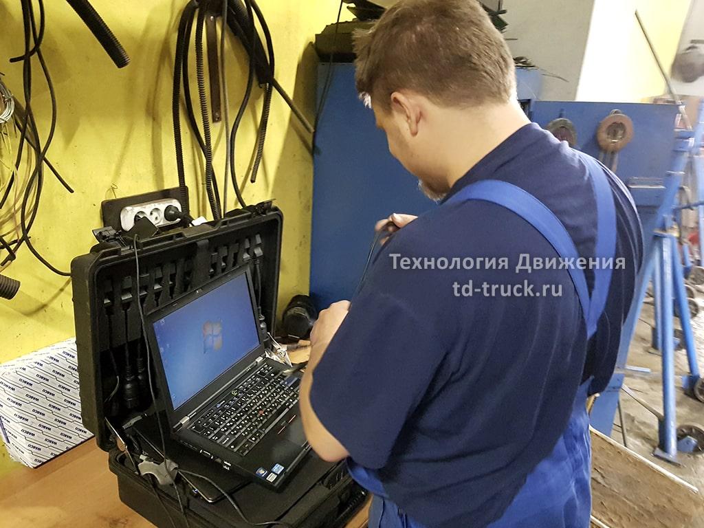 Компьютерная диагностика грузовика Компьютерная диагностика грузовика