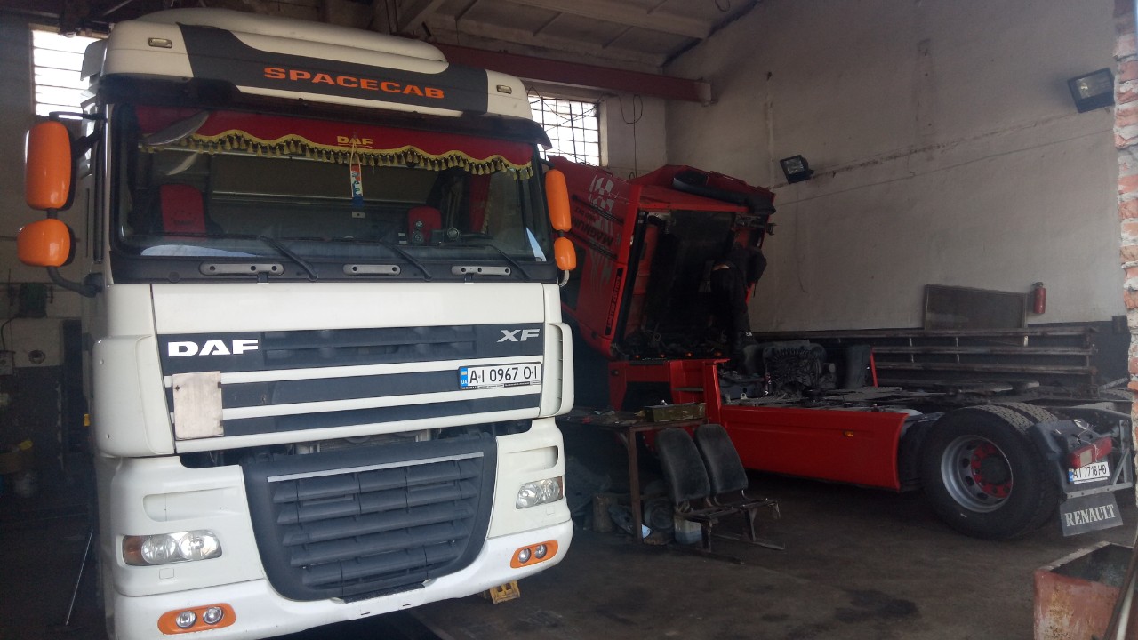 Ремонт DAF и Renault Magnum Ремонт DAF и Renault Magnum