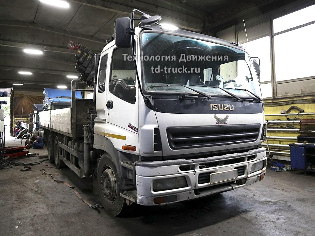 Ремонт манипулятора ISUZU