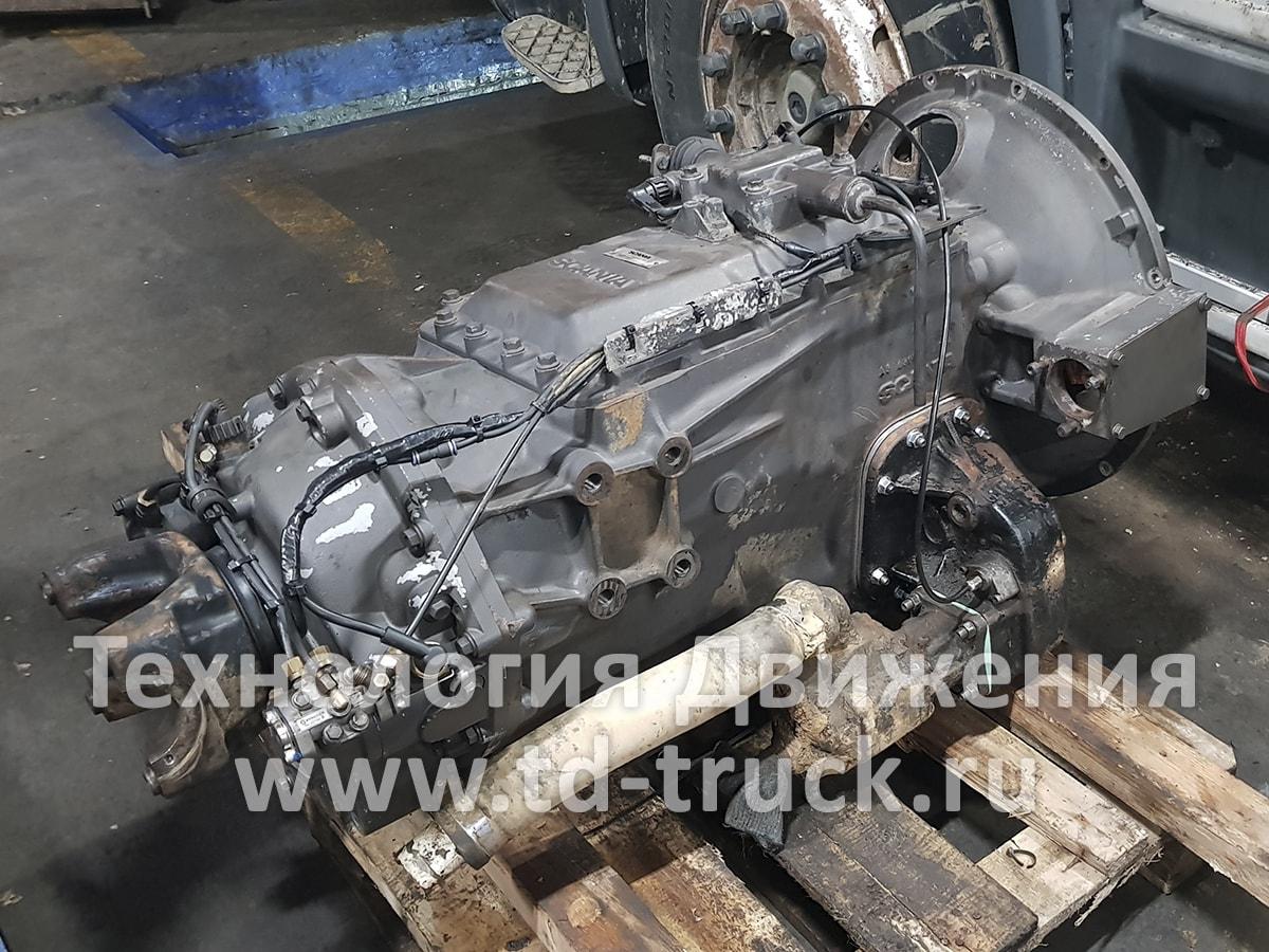 Снятие КПП Scania Снятие КПП Scania