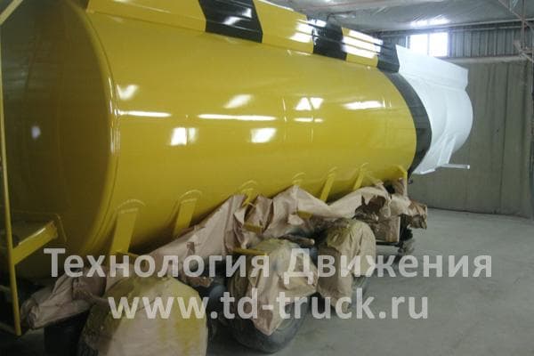 Покраска автоцистерны Покраска автоцистерны