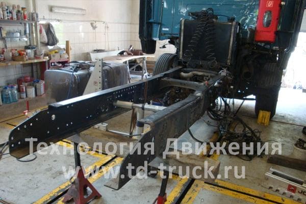 Ремонт рамы Scania Ремонт рамы Scania