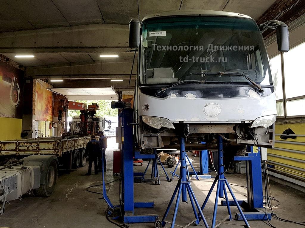 Ремонт автобуса Higer 6885 Ремонт автобуса Higer 6885