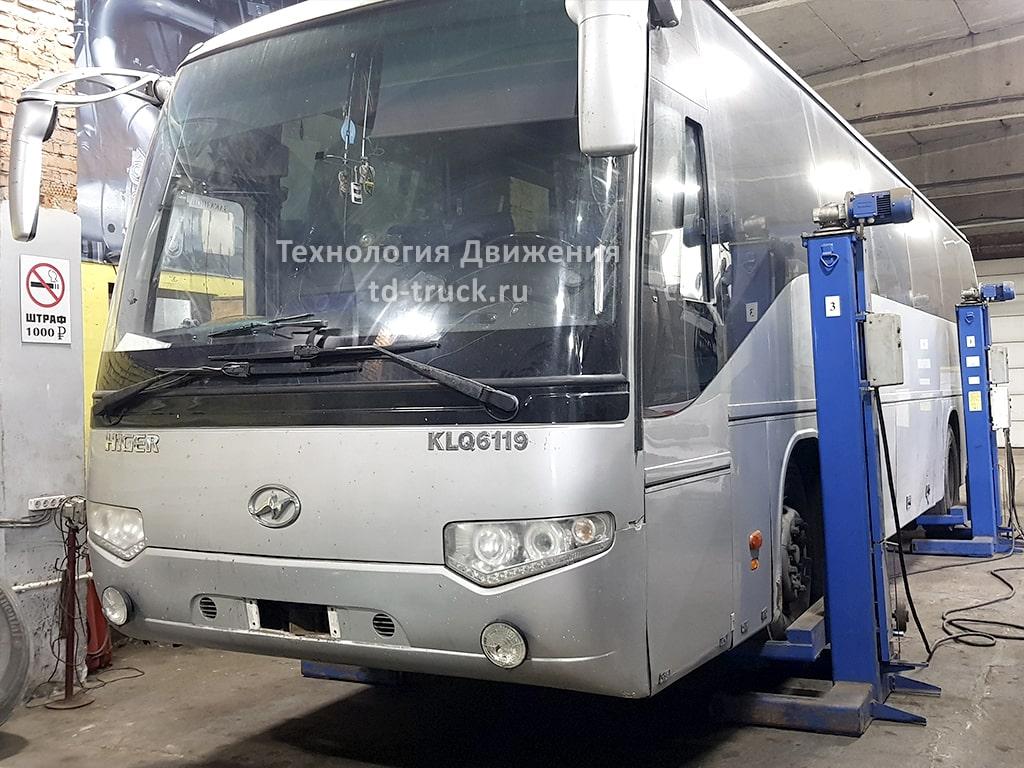 Ремонт автобуса Higer 6119 Ремонт автобуса Higer 6119