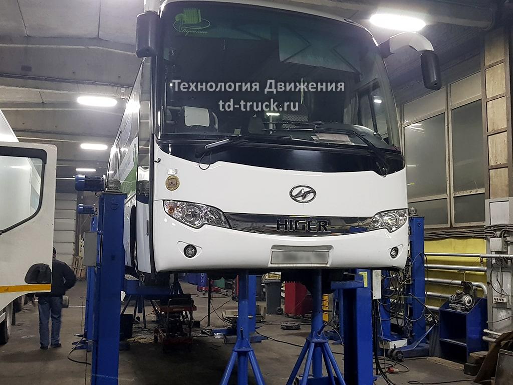 Ремонт автобуса Higer 6885 Ремонт автобуса Higer 6885
