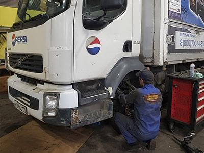 Ремонт тормозной системы грузовиков