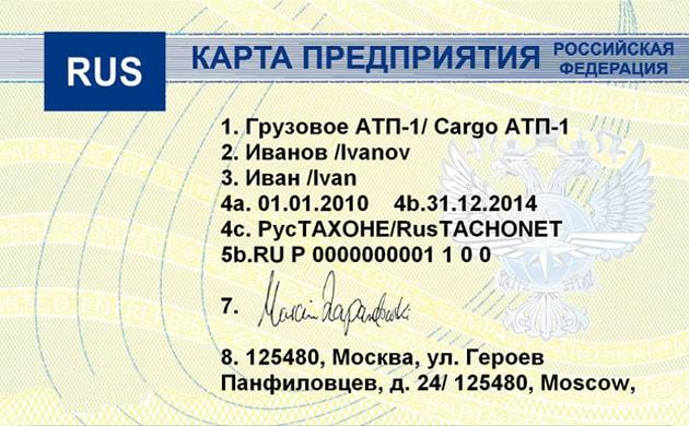 Карта предприятия Карта предприятия