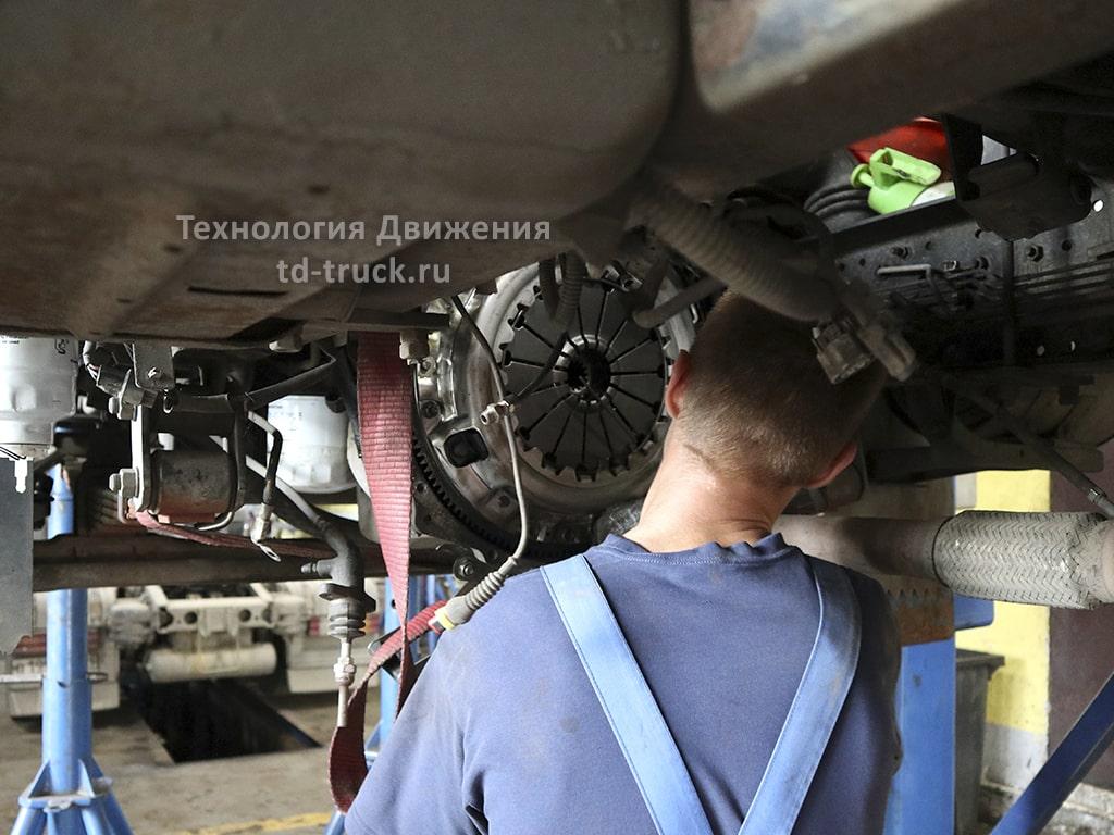 Установка сцепления Установка сцепления